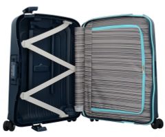 Vali Samsonite S’Cure Eco – Spinner S (màu xanh Navy) Made in Europe