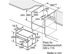 Lò hấp BOSCH CDG634AB0 serie 8