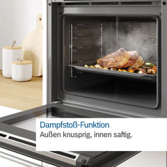 Lò hấp kèm nướng BOSCH HSG636BS1 serie 8