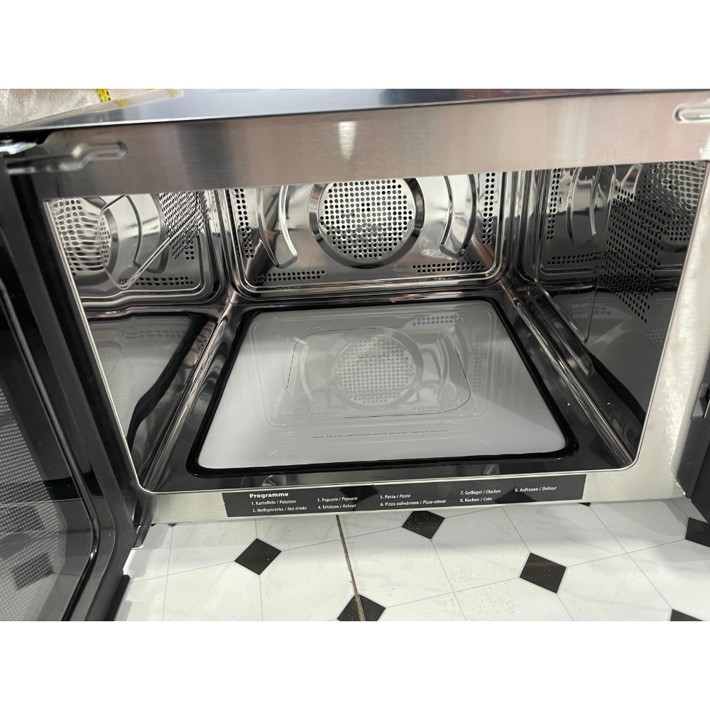 Lò vi sóng kèm nướng 2in1 CASO MCG30 Ceramic Chef 30L Màu đen