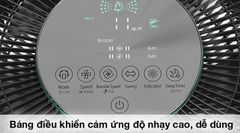 Lọc không khí 2 tầng LG AS303DWFA màu trắng