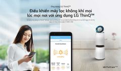 Lọc không khí 2 tầng LG AS303DWFA màu trắng