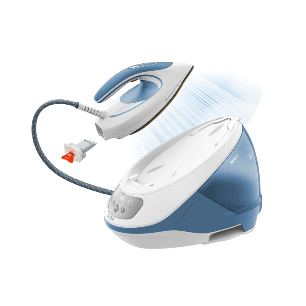 Bàn là hơi nước cao cấp Tefal SV9202 Express Protect màu xanh blue