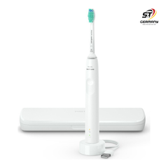 Bàn chải điện Philips HX3673/13 series 3100 màu trắng kèm hộp đựng du lịch