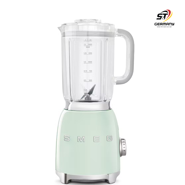 Máy xay sinh tố SMEG BLF01PGEU màu xanh bạc hà nội địa Đức
