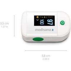 Máy đo nồng độ oxy Medisana PM100 màu trắng