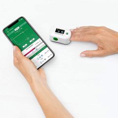 Máy đo nồng độ oxy Medisana PM100 màu trắng