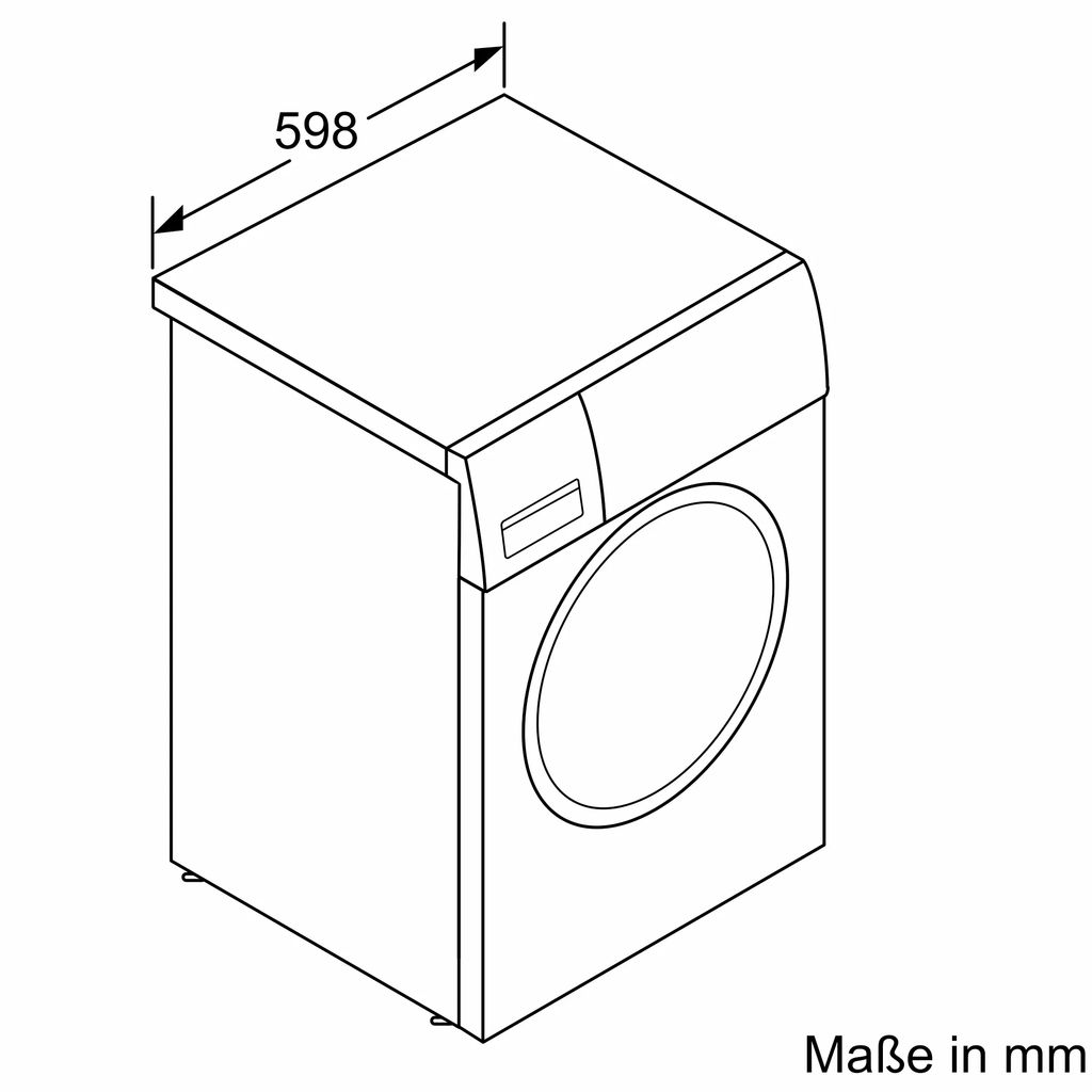 Máy giặt cửa trước BOSCH WAV28E93 HomeProfessional 9kg