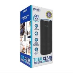 Máy lọc không khí mini Homedics APP60 màu đen