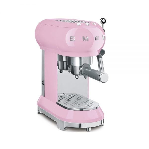 Máy pha cà phê SMEG ECF01PKEU màu hồng