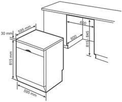 Máy rửa bát độc lập BOSCH SMS6ZCI00E serie 6 sấy Zeolith