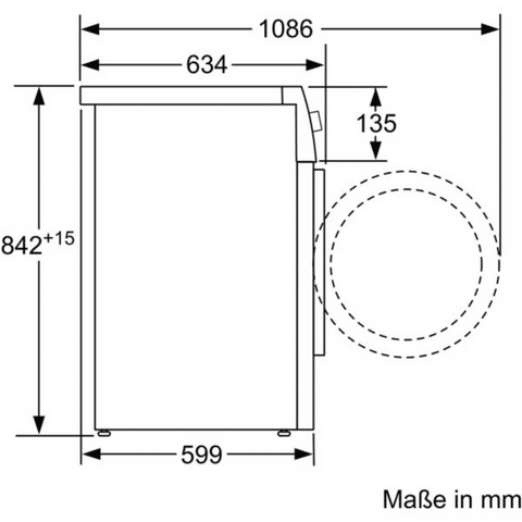 Máy sấy BOSCH WTX87E40 serie 8 9kg