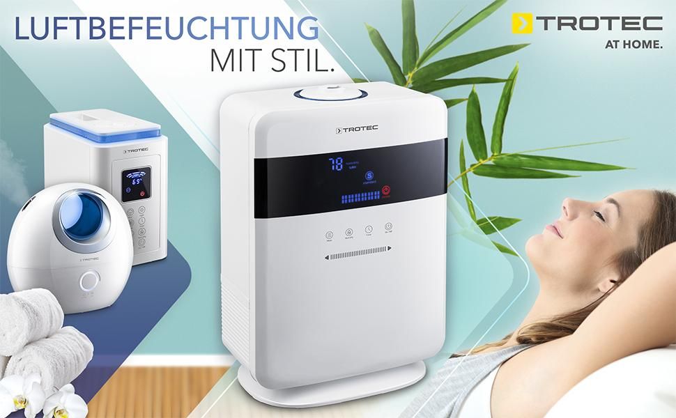 Máy tạo độ ẩm và khuếch tán tinh dầu Trotec B6E