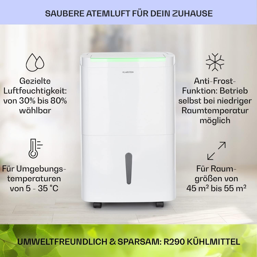 Máy hút ẩm Klarstein DryFy Connect 30 lit