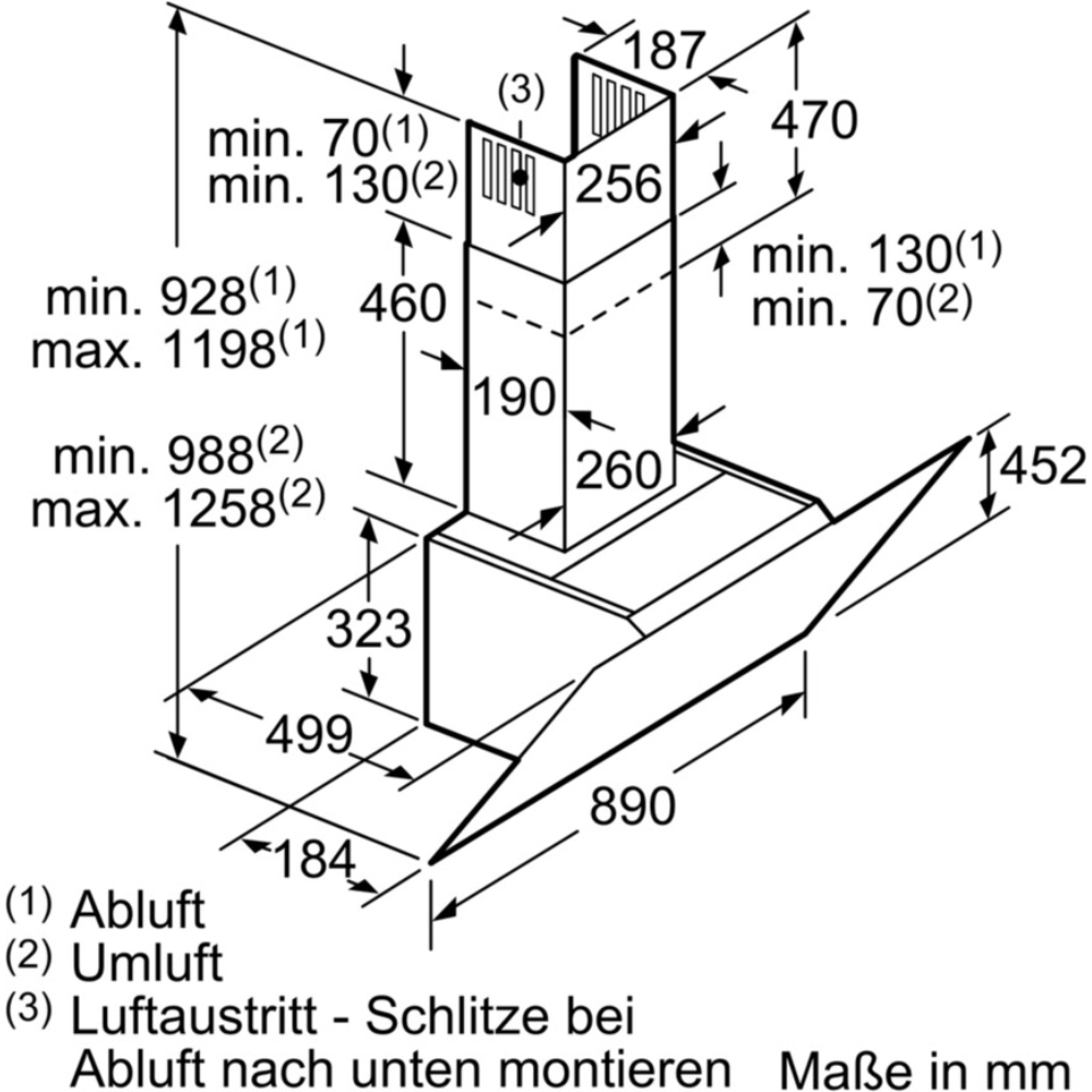 Hút Mùi Bosch Serie 6 DWK97JM60 90cm