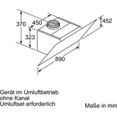 Hút Mùi Bosch Serie 6 DWK97JM60 90cm