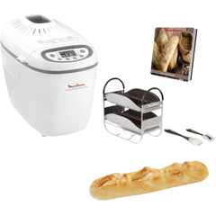 Máy làm bánh mì Moulinex OW6101 màu trắng