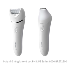 Máy nhổ lông khô và ướt PHILIPS Series 8000 BRE715/00