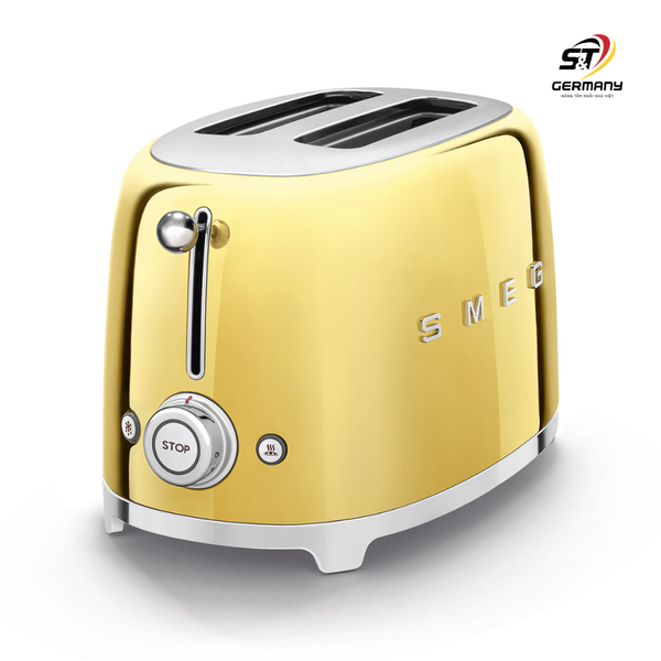 Máy nướng bánh mì SMEG TSF01GOEU màu vàng