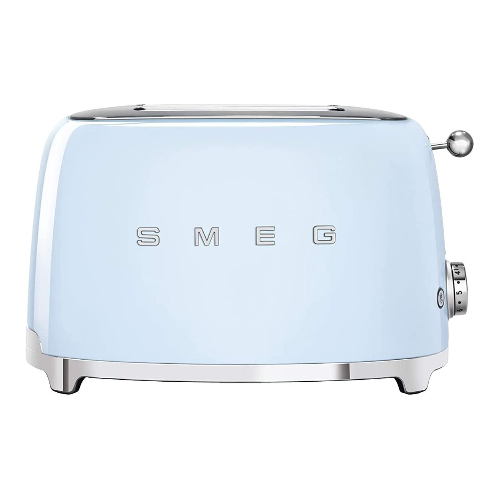 Máy nướng bánh mì SMEG TSF01PBEU màu xanh lam pastel
