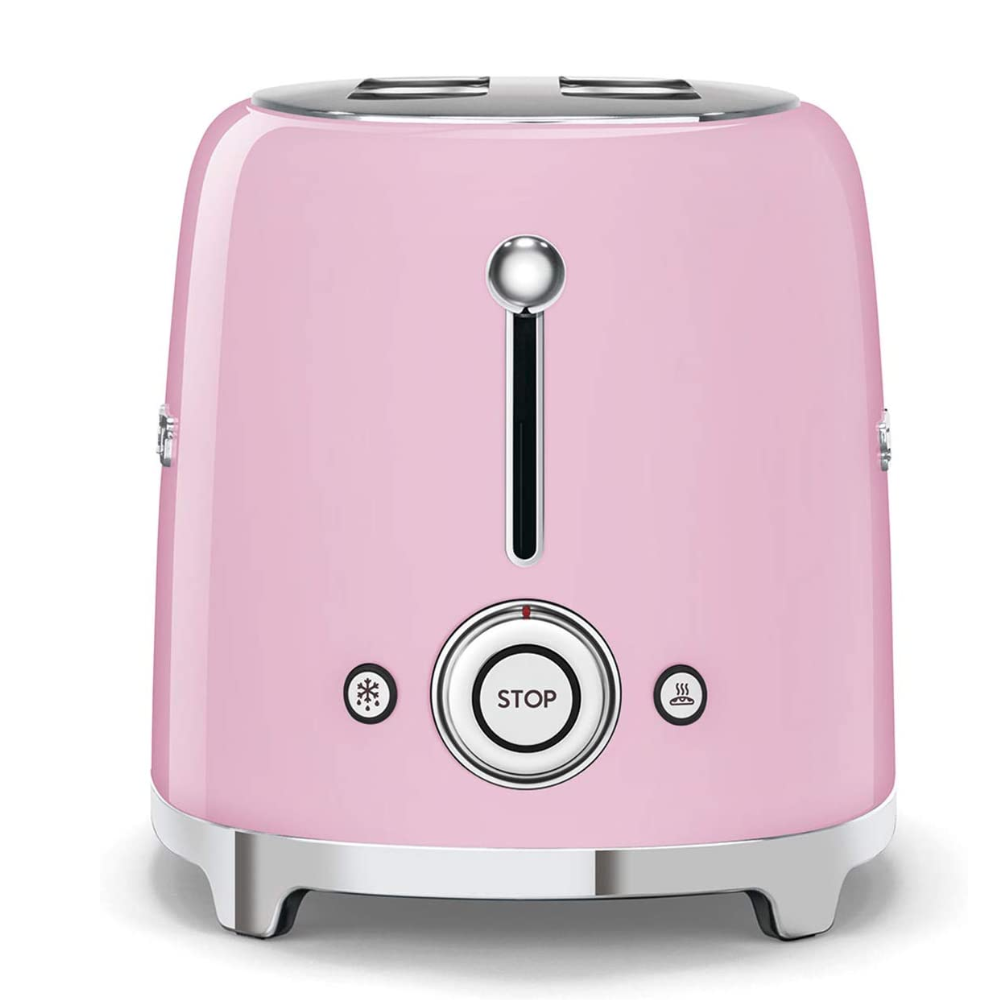 Máy nướng bánh mì SMEG TSF01PKEU màu hồng