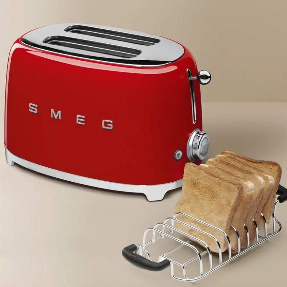 Máy nướng bánh mì SMEG TSF01RDEU màu đỏ