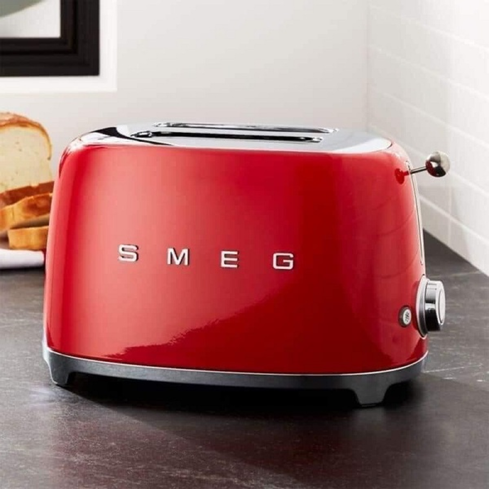 Máy nướng bánh mì SMEG TSF01RDEU màu đỏ