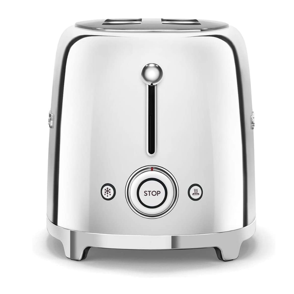 Máy nướng bánh mì SMEG TSF01SSEU màu bạc