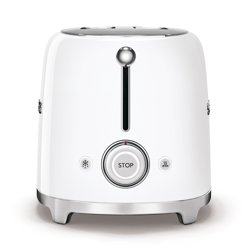 Máy nướng bánh mì SMEG TSF01WHEU màu trắng