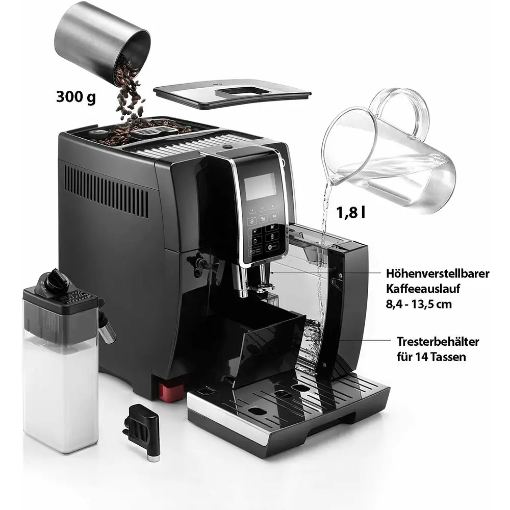 Máy pha cà phê De'Longhi Dinamica ECAM 356.57.B made in EU