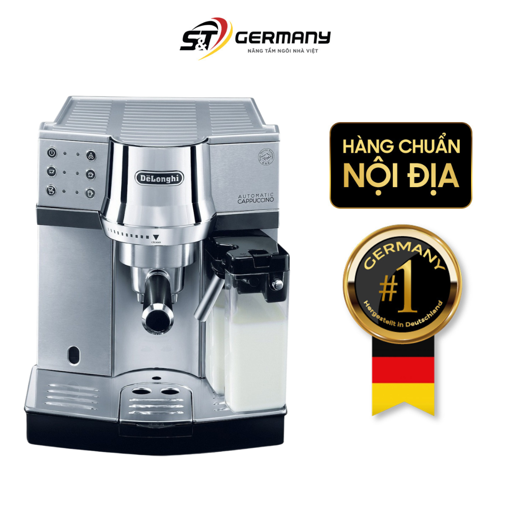 Máy pha cà phê De'Longhi Espresso EC850.M màu bạc