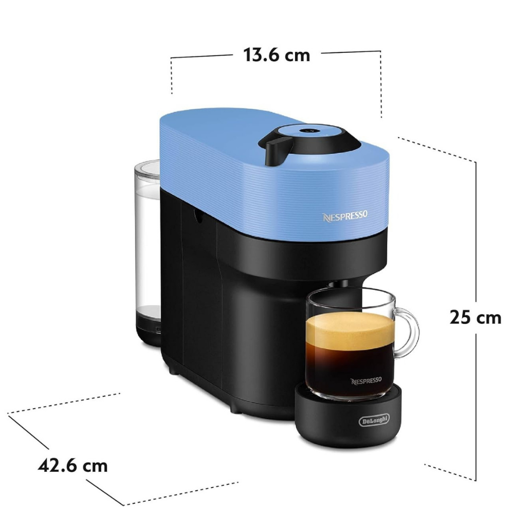 Máy pha cà phê viên nén Nespresso De'Longhi ENV90.A Vertuo màu xanh Blue