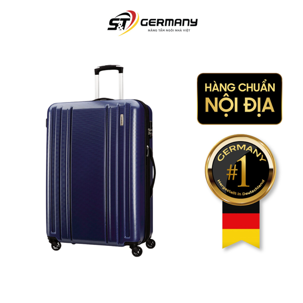 Vali Samsonite carbon size L màu xanh