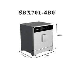Két sắt Philips SBX701-4B0 60 Kg màu xám