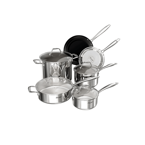 Bộ nồi inox cao cấp Ciwete 6 món
