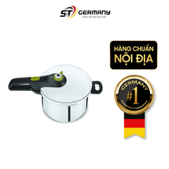Nồi áp suất TEFAL Secure 5 Neo 6 lit núm vặn xanh lá