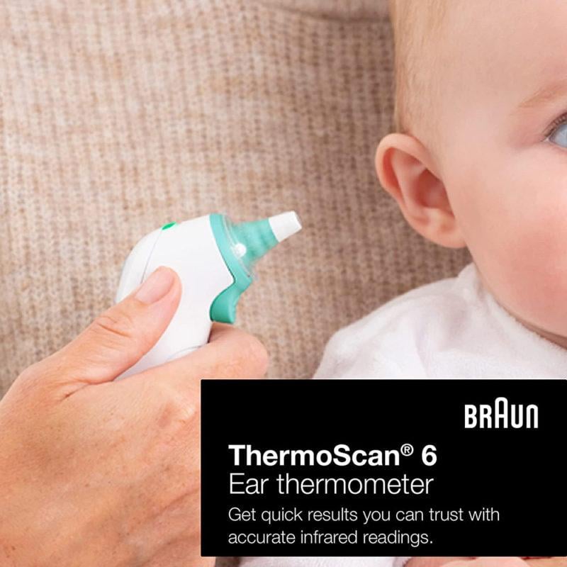 Nhiệt Kế Hồng Ngoại Braun IRT 6515 ThermoScan 6