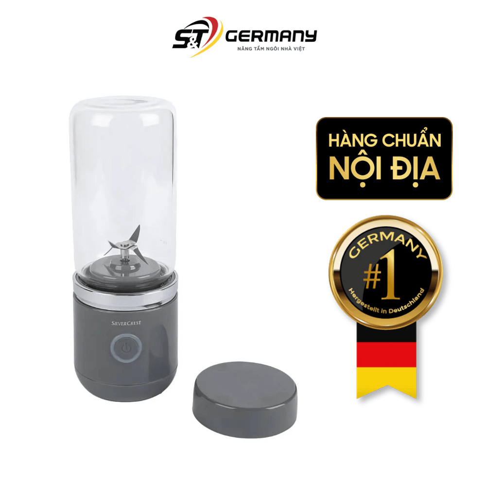 Máy xay sinh tố mini SILVERCREST Smoothie màu xám