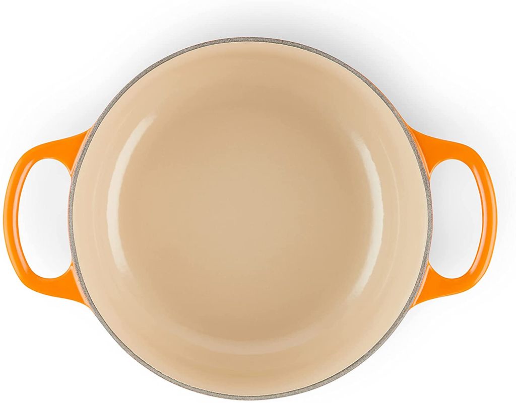 Nồi gang Le Creuset 22cm màu cam nội địa Đức