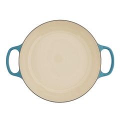 Nồi gang Le Creuset Gourmet Profit 30cm màu xanh deep teal