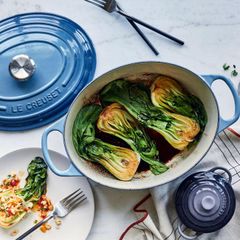 Nồi gang oval Le Creuset 31cm màu xanh marseille blue