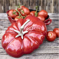 Nồi gang Staub cà chua 25cm nội địa Đức