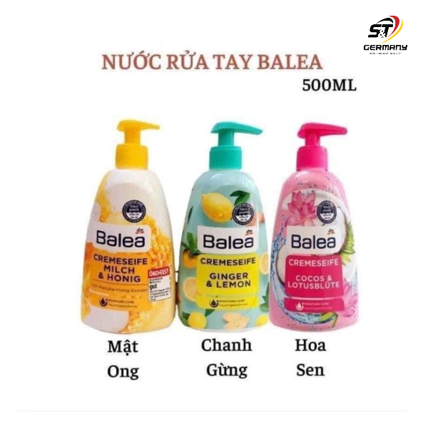 Nước rửa tay Balea 500ml không cồn