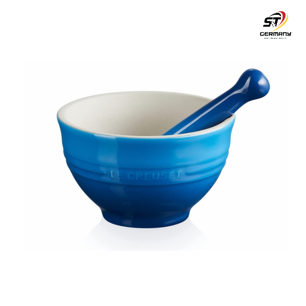 Bộ Chày Cối Lecreuset Mortar & Pestle Marseille 300ml (màu xanh Blue)