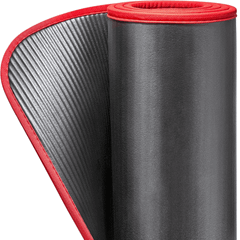 Thảm tập Yoga Adidas màu đen viền đỏ