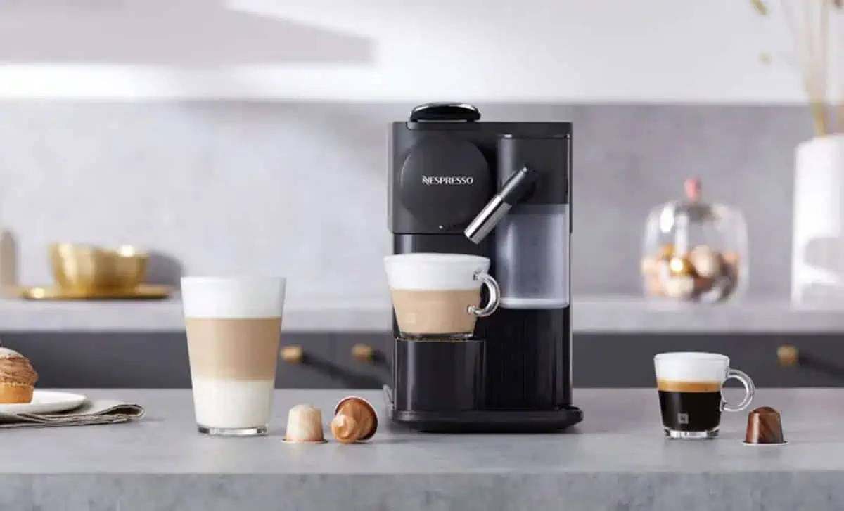 Máy pha café viên nén Nespresso DeLonghi Lattissima One EN 510.B đen -