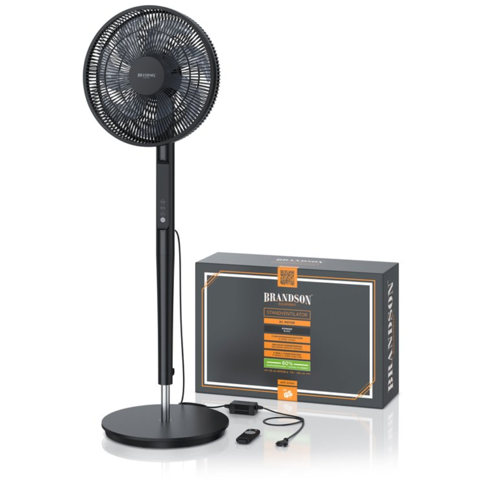 Quạt cây Brandson Standventilator màu đen
