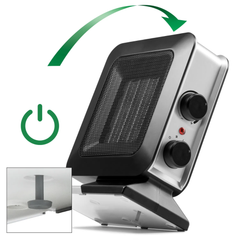 Quạt sưởi gốm Trotec TFC 13 E màu đen