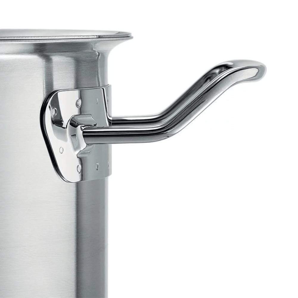 Bộ nồi Fissler Profi 5 món vung thép kèm quánh và chảo 2 quai 28cm made in Germany