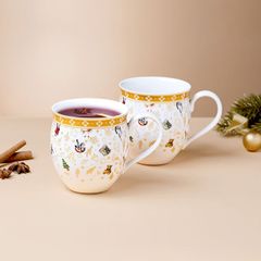 Set 6 đồ ăn sáng Toys Delight Villeroy and Boch phiên bản Giáng sinh made in Germany